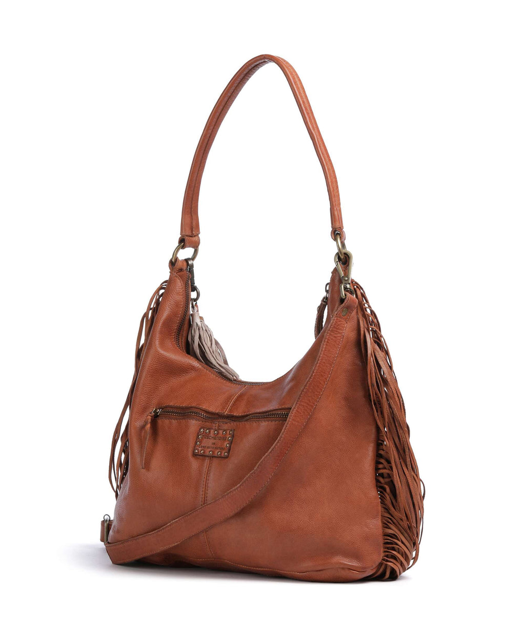 Taschendieb Wien Löwengasse 5x Hobo bag cognac