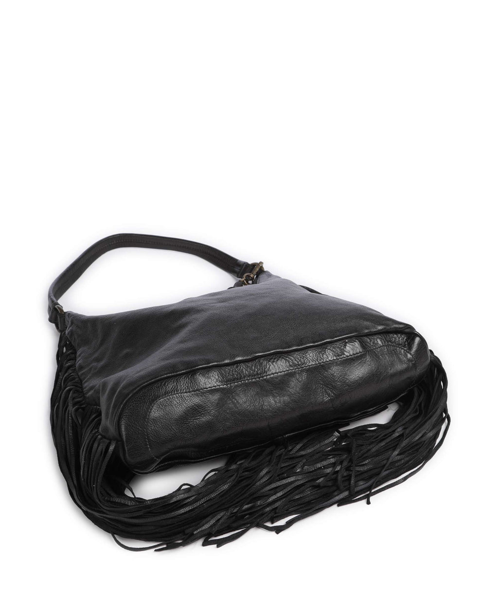 Taschendieb Wien Löwengasse 5x Hobo bag black bean