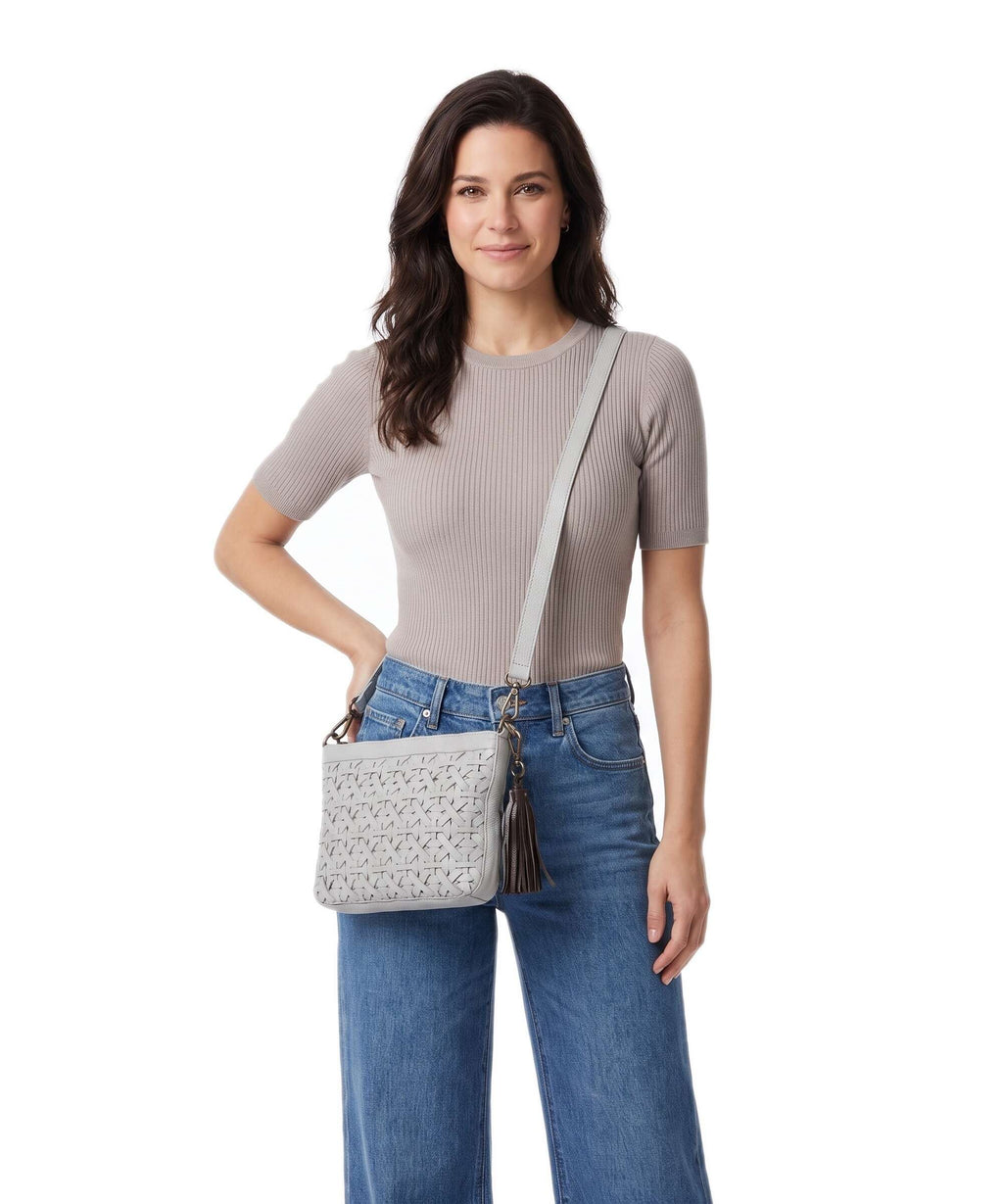 Taschendieb Wien Hafnersteig 3 Crossbody bag ice grey