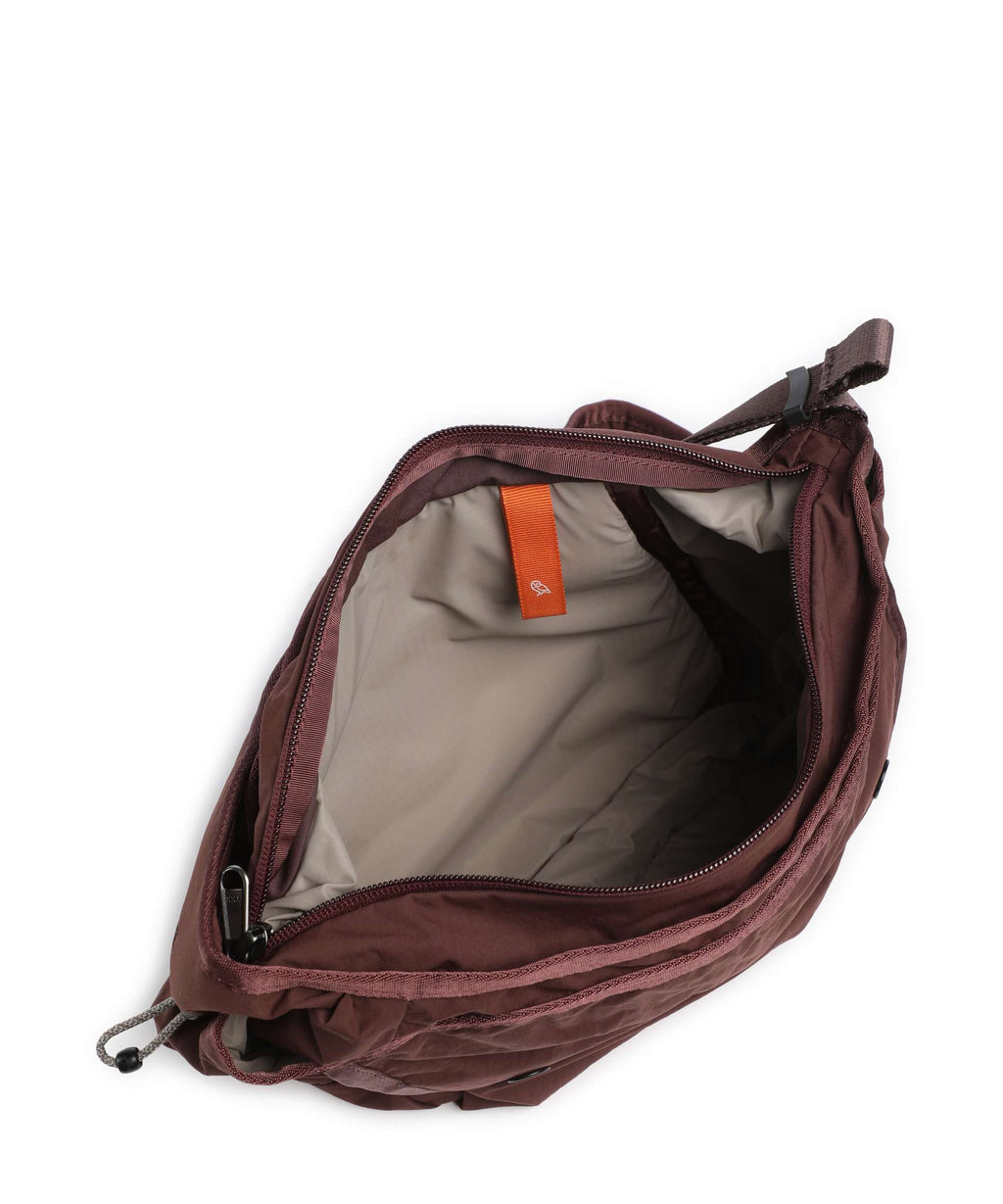 Bellroy Cinch Crossbody bag burgundy